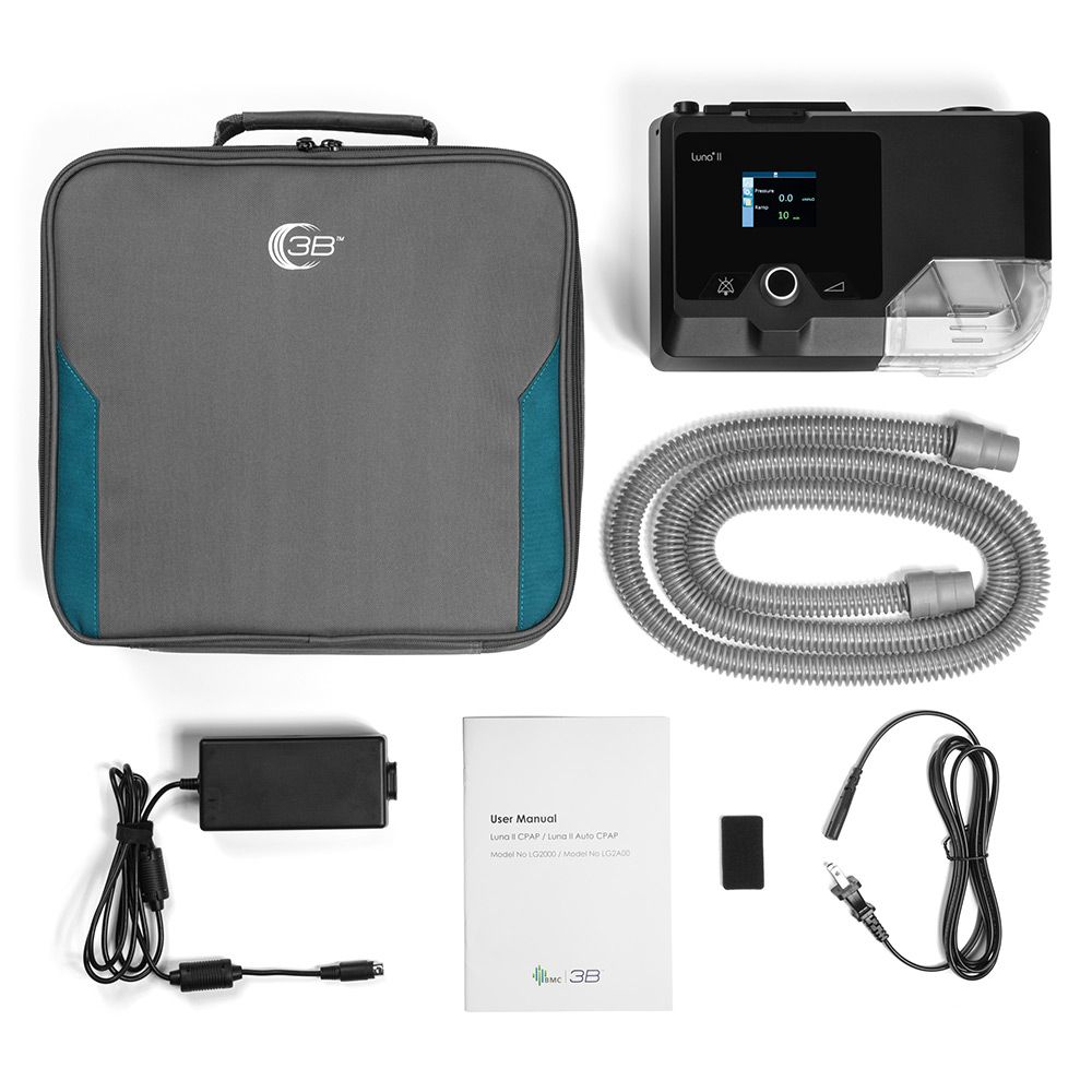 Luna II Auto-CPAP Machine Package with Heated Humidifier — CPAPXchange